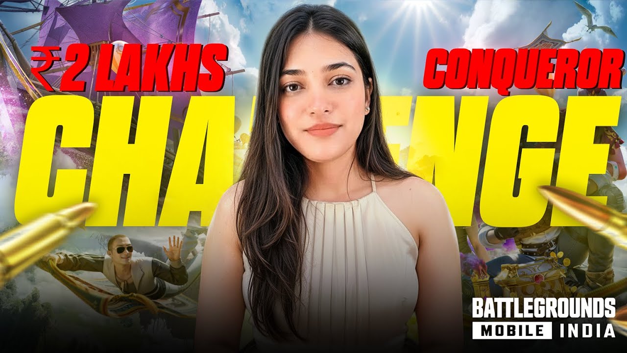🔴 LIVE NOW: ₹2,00,000 Conqueror Challenge | Will I Achieve It? #bgmi #livestream #shorts