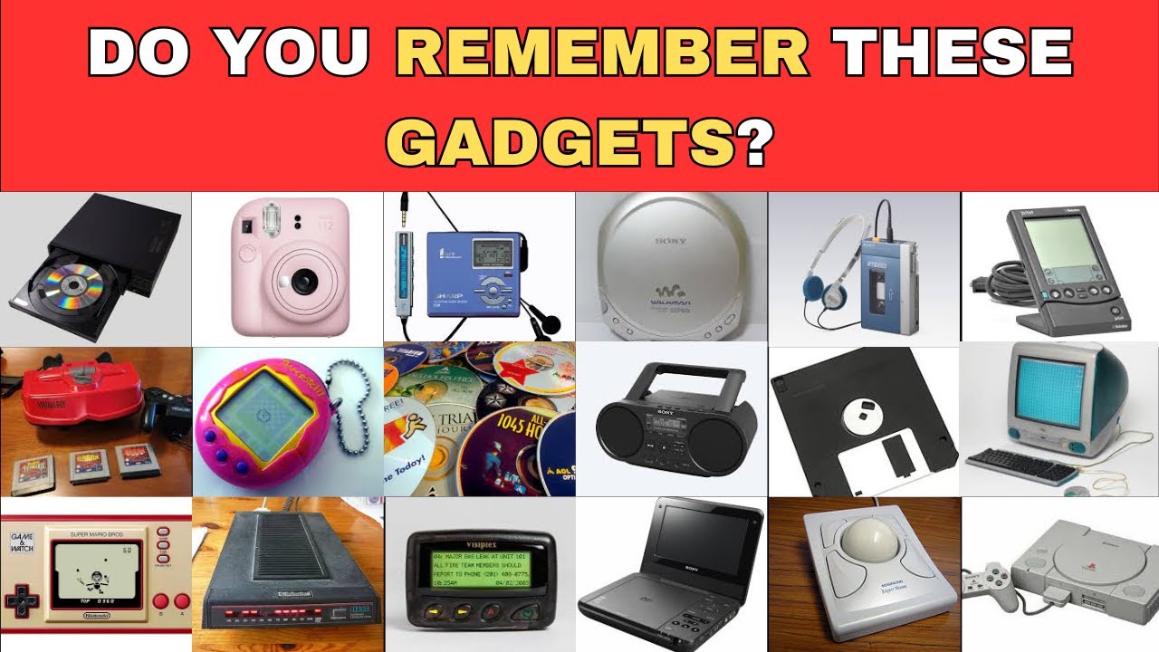 Do You Remember These 90s Gadgets? Test Your Tech Knowledge!