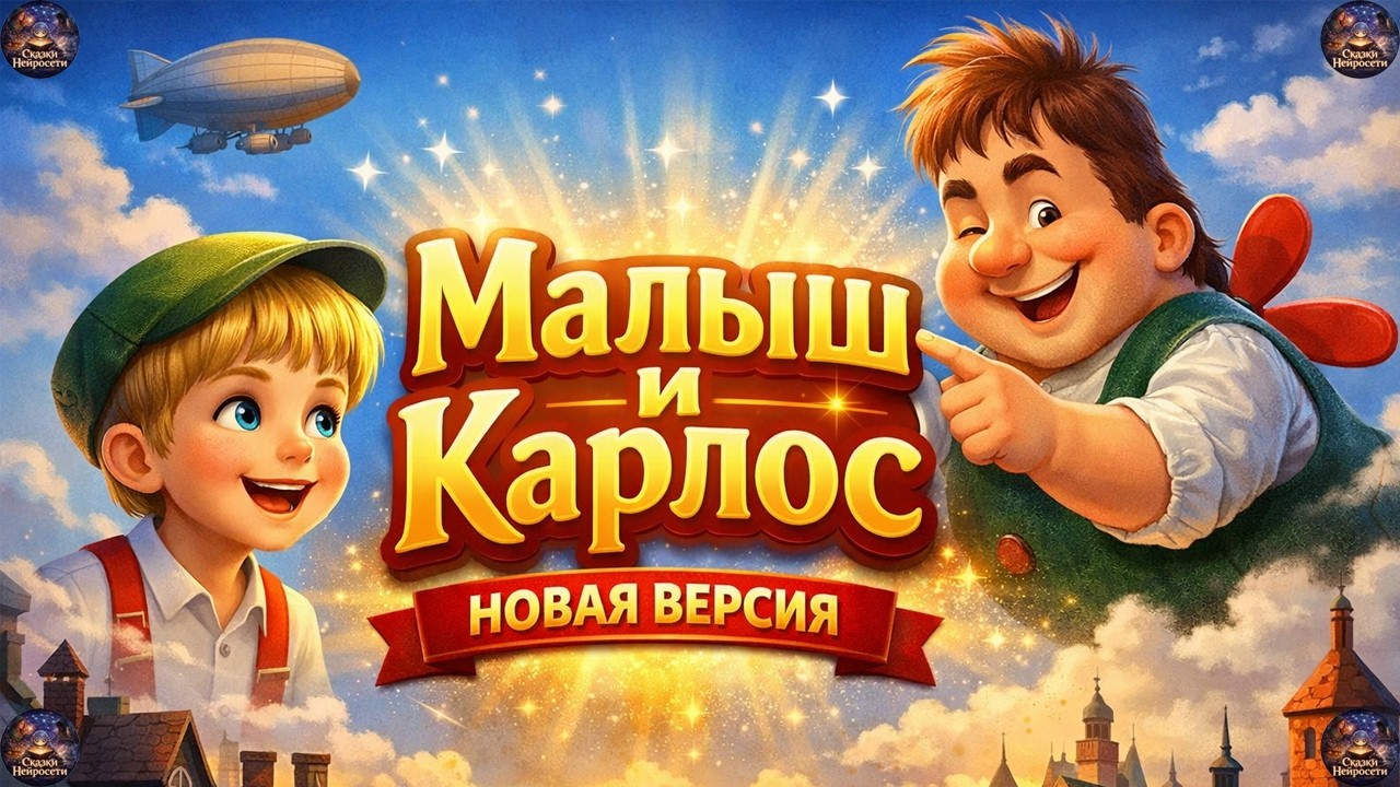 СРОЧНО! ⚡Малыш и Карлос вернулись — Но всё изменилось…👦😏 Сказки Нейросети 🤖🪄