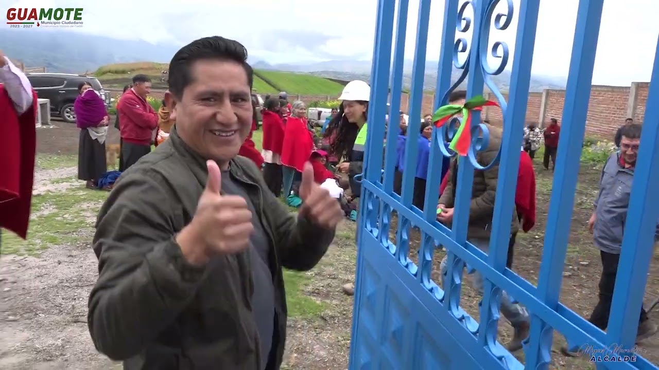 Inauguración de la construcción de Bóvedas en la comunidad Achullay San Agustín.