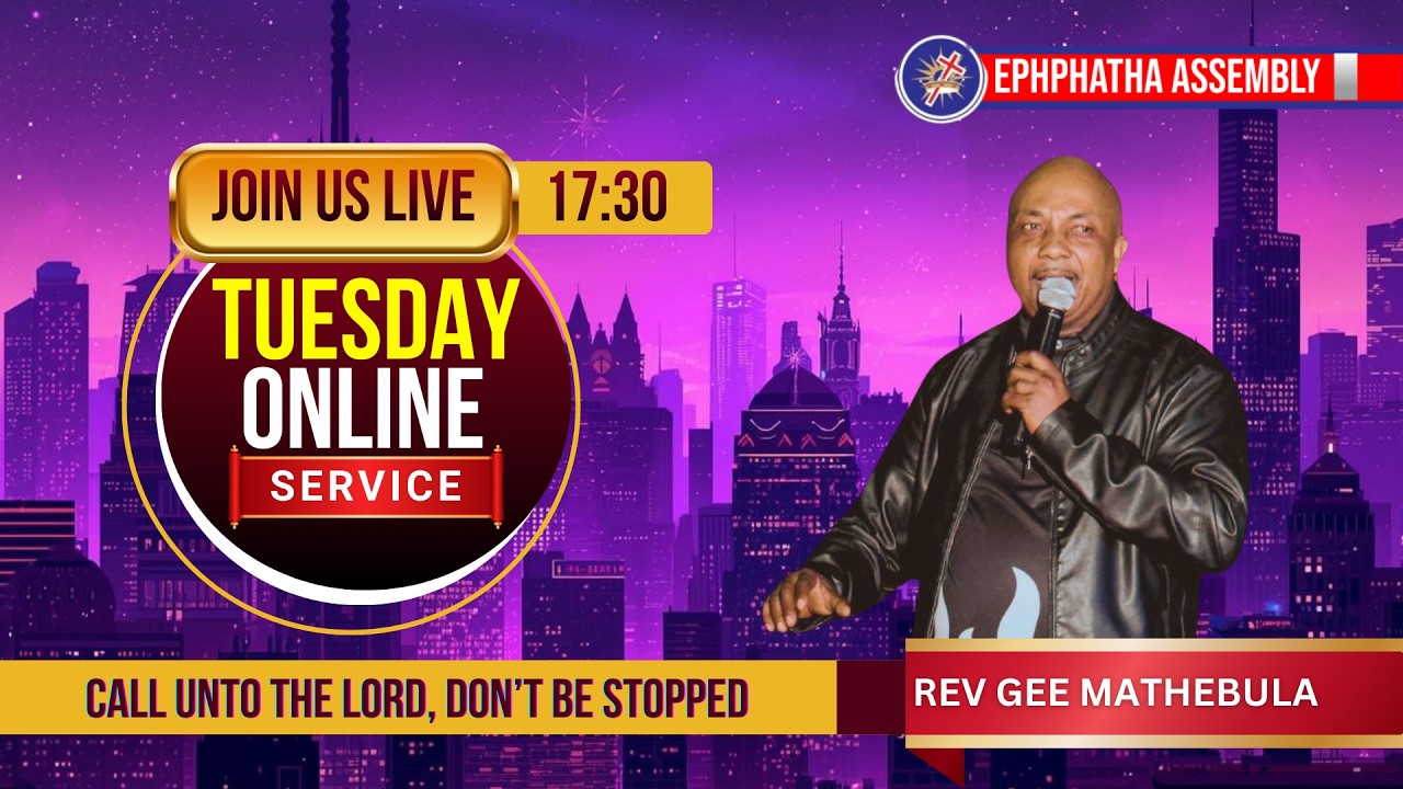 Call unto the Lord, Don't be stopped (Pt 1)- Rev Gee Mathebula