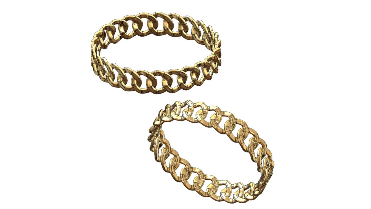 Making hand bracelet in solidworks
