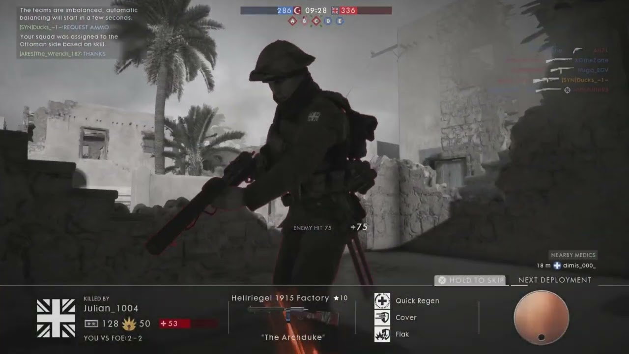 Off A Negative Start 110 Kill Conquest Battlefield 1