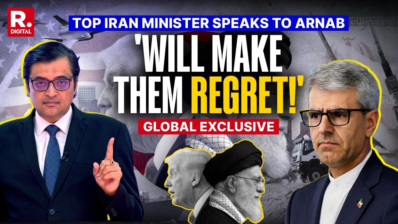 'Iran Will Defend Itself At All Costs': Esmail Baghaei's Exclusive Interview With Arnab On Iran War