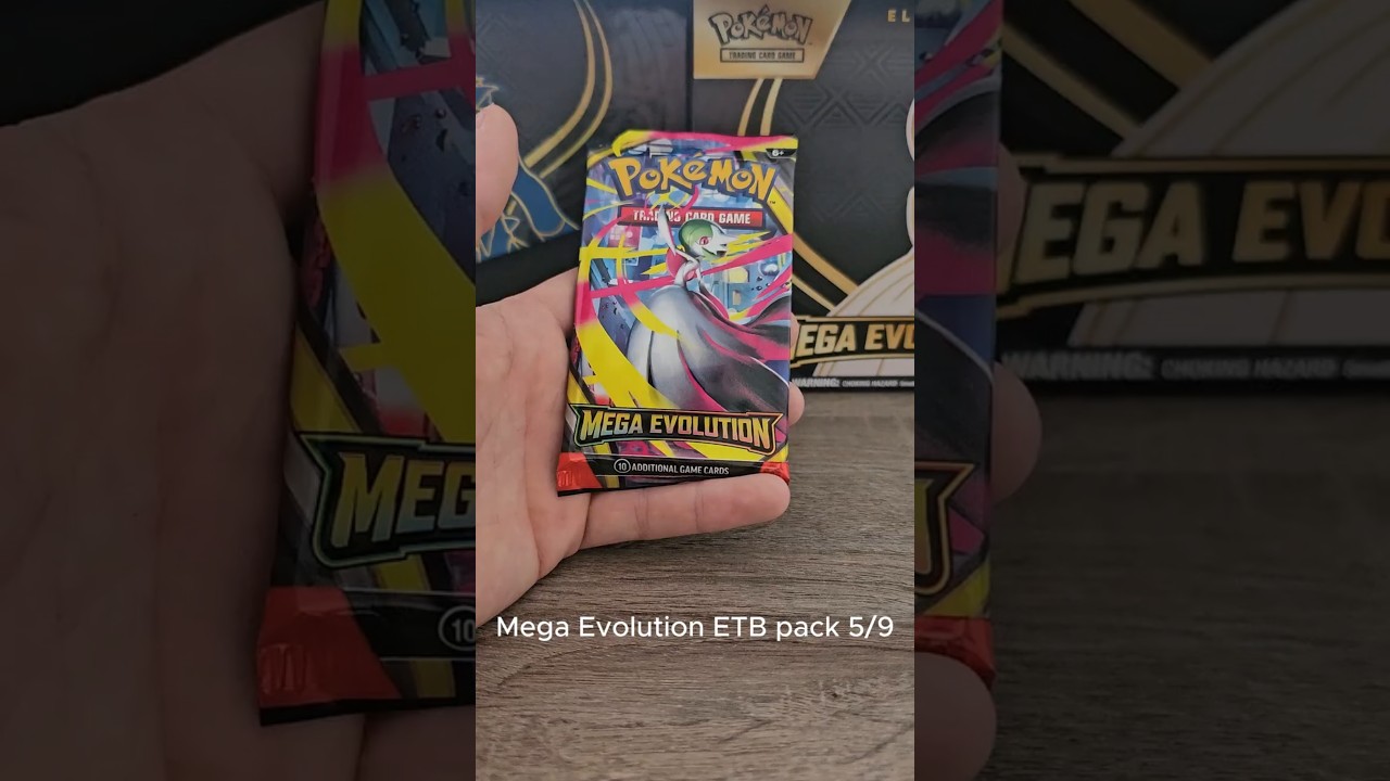 We Pulled a What?! Pack Opening Mega Evolution ETB pack 5/9 #pokemon #packopening #unboxing