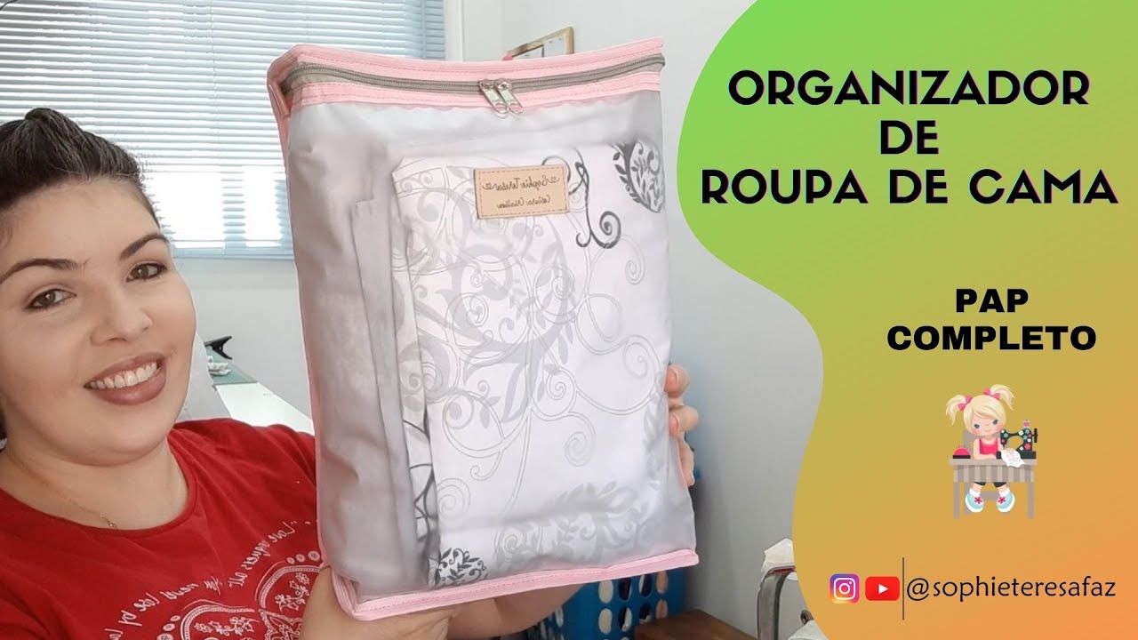 ORGANIZADOR DE ROUPA DE CAMA