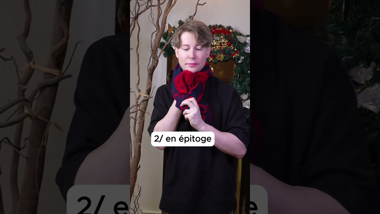 Comment nouer son &eacute;charpe ? 🧣