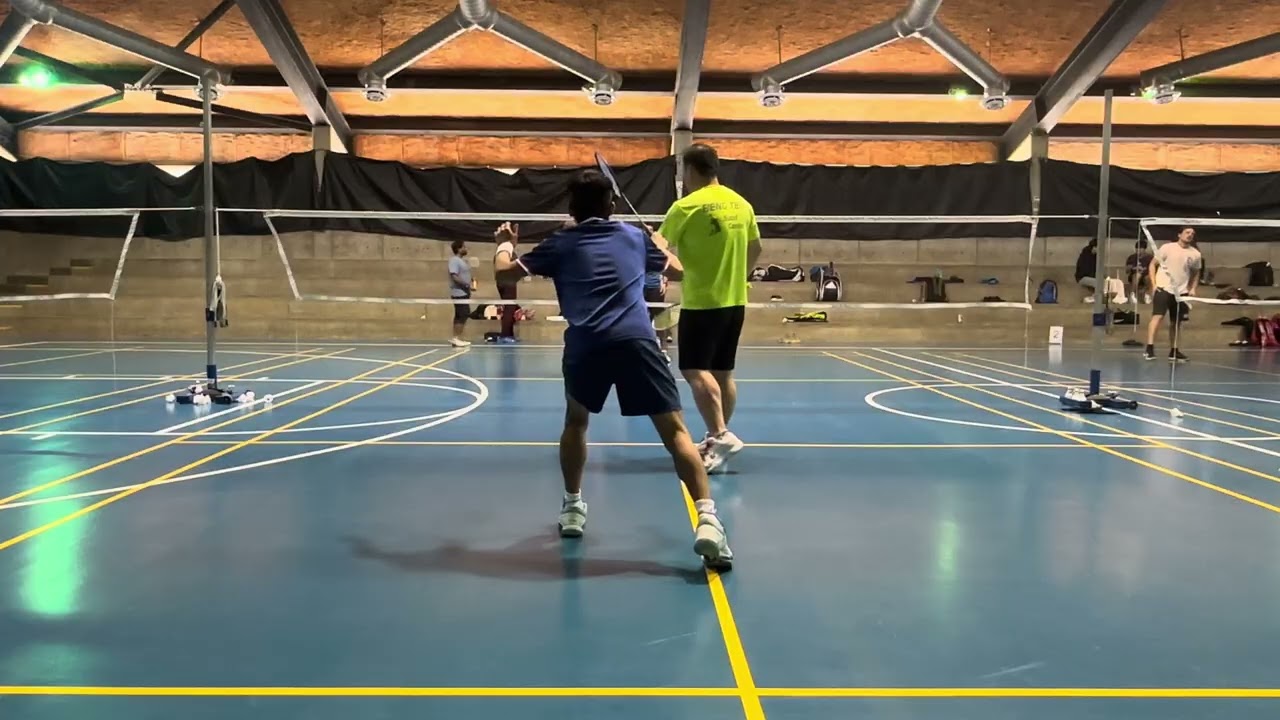 Enjoy guys badminton is crazy ￼