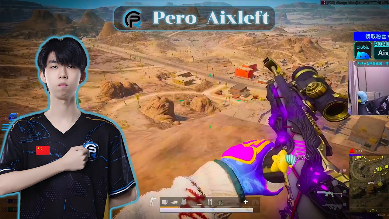 Pero_AixLeft#62 | FPP SQUAD RANKED | PUBG Pro-Player
