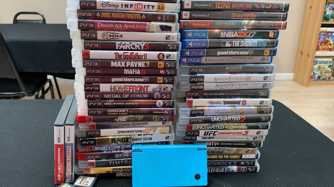 Retro Game Collections - A Bunch more PS3 Video Games!