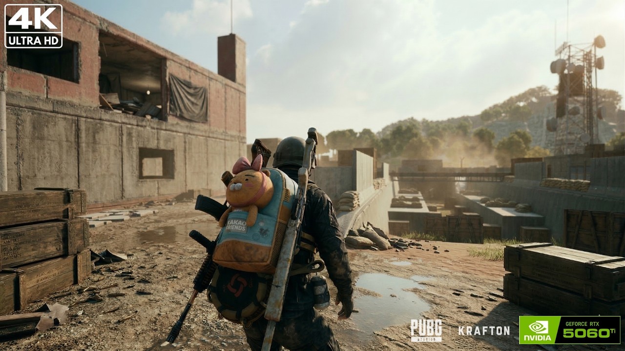 PUBG PC : ULTRA SETTING RTX 5060 Ti + i5 14400F | War at BOOTCAMP… SANHOK 4K