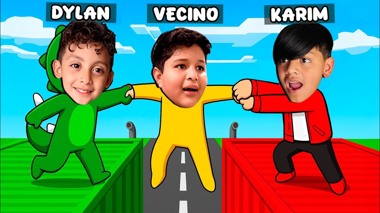 TROLLEO a MIS VECINITOS en LUCHAS LOCAS  EXTREMAS! | Karim Juega