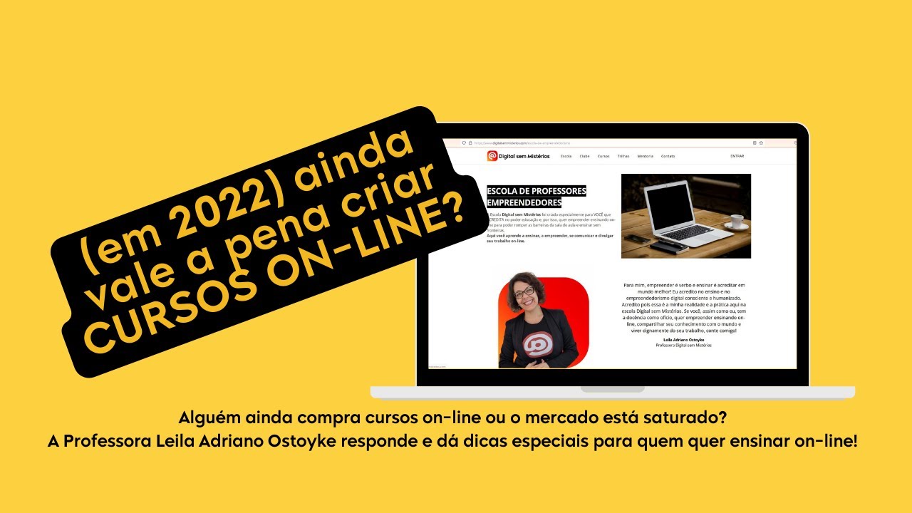 [em 2022] ainda vale a pena criar cursos on-line?