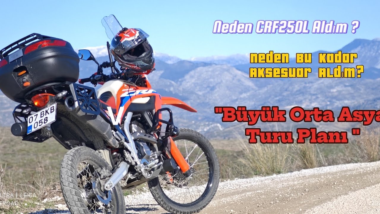 CRF 250L готов! Аксессуары, план тура и первые впечатления.