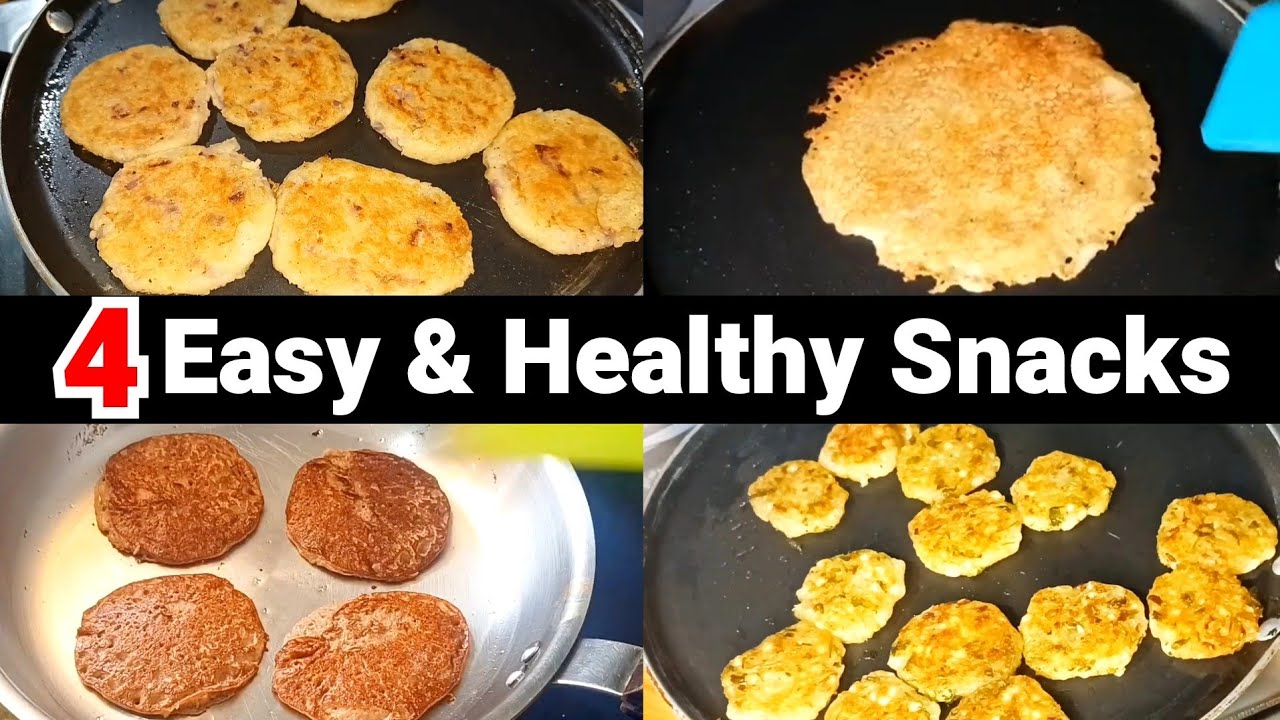 4 Quick & Healthy Snacks For 1- 7 Years Old | Baby Food Recipes For 1+ Years | Mum & Munchkin
