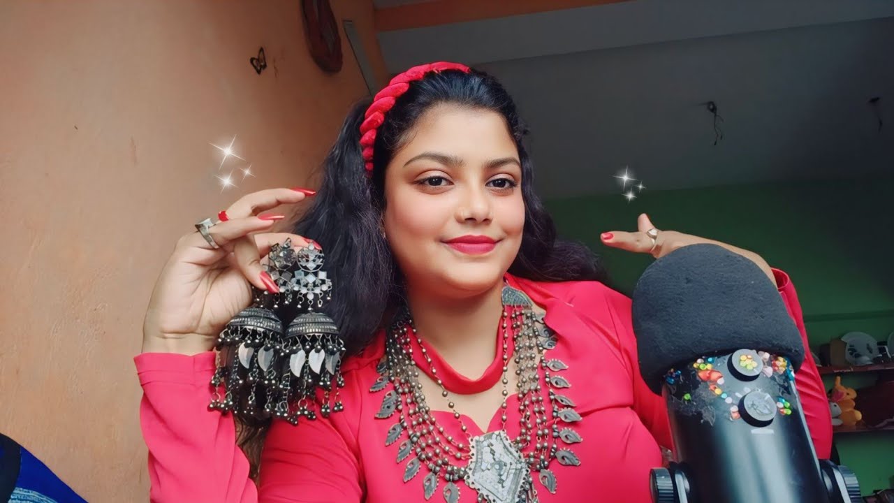 ASMR | My Newest Earrings Collection | 😍✨