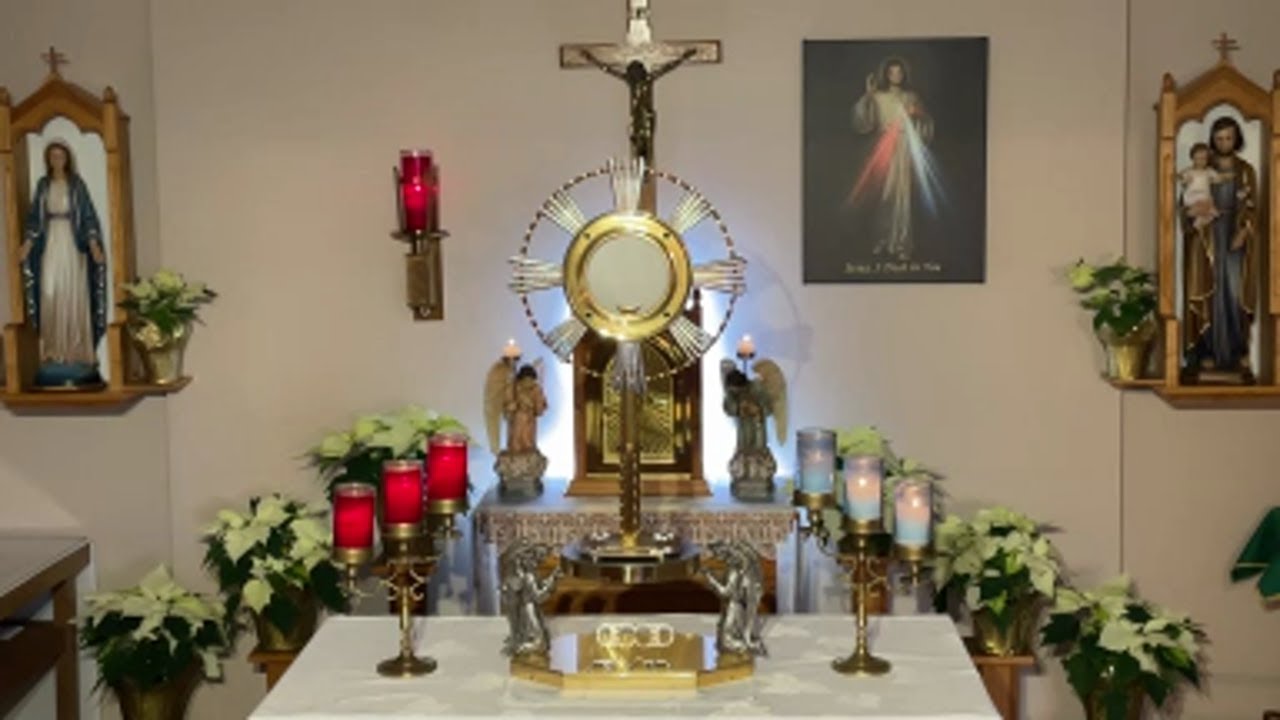 LIVE Eucharistic Adoration - Sisters of Divine Mercy