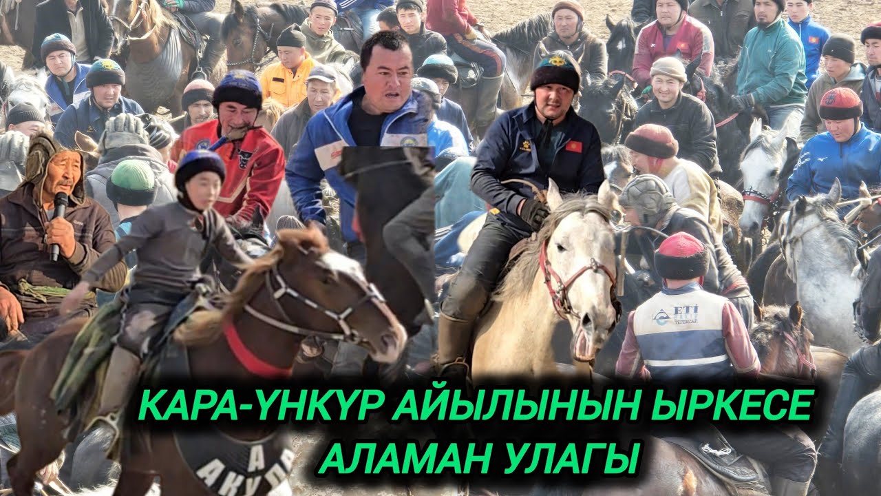 Кара-Үнкүр айылынын ыркесе аламан улагы.17.02.2026. 