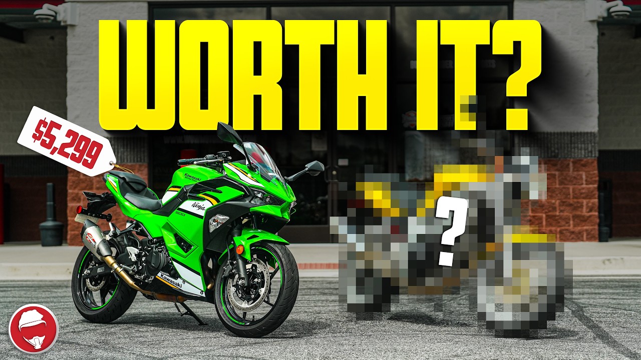 Is a NEW Beginner Bike Even Worth It? | 2002 SV650 vs Ninja 500