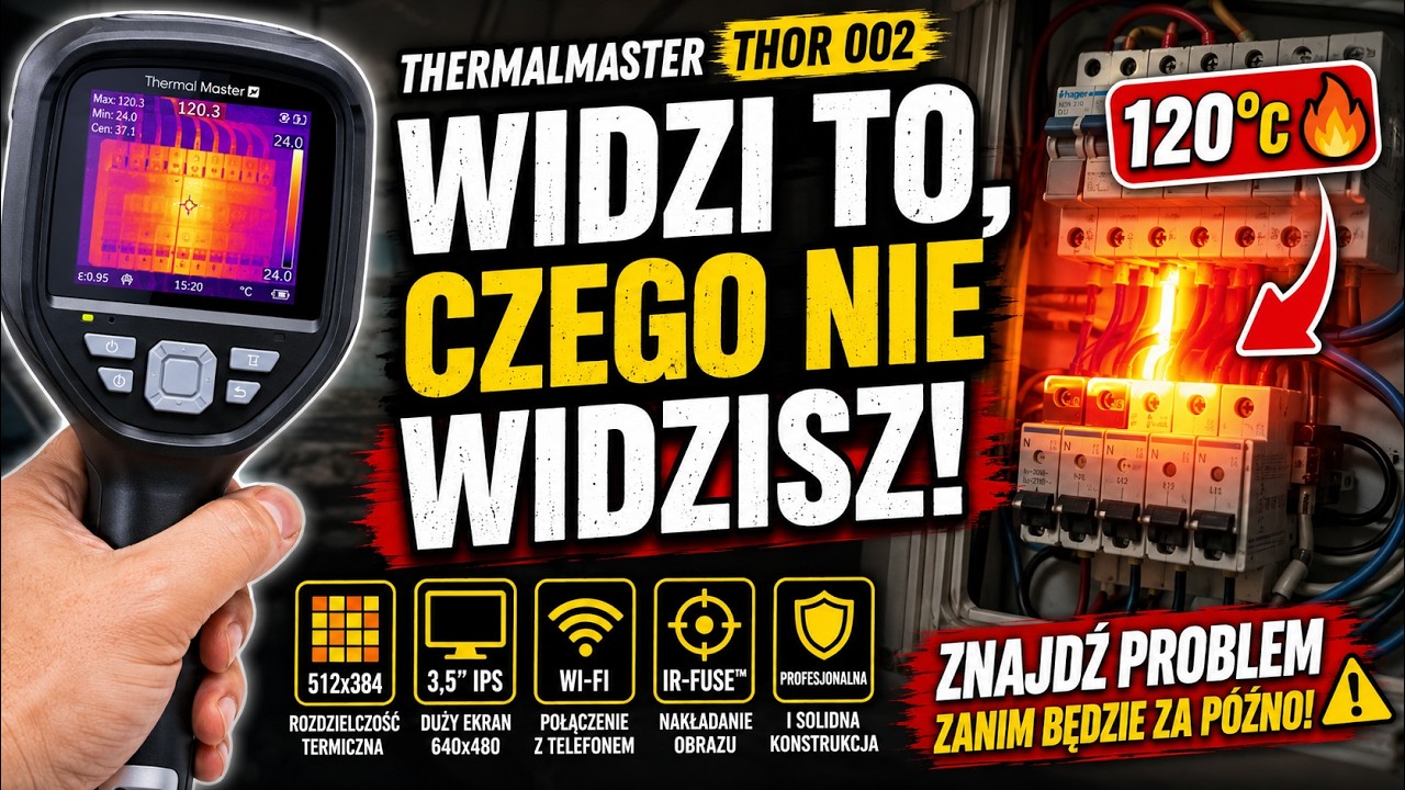 Kamera termowizyjna do zadań specjalnych w normalnej cenie - Musisz to zobaczyć