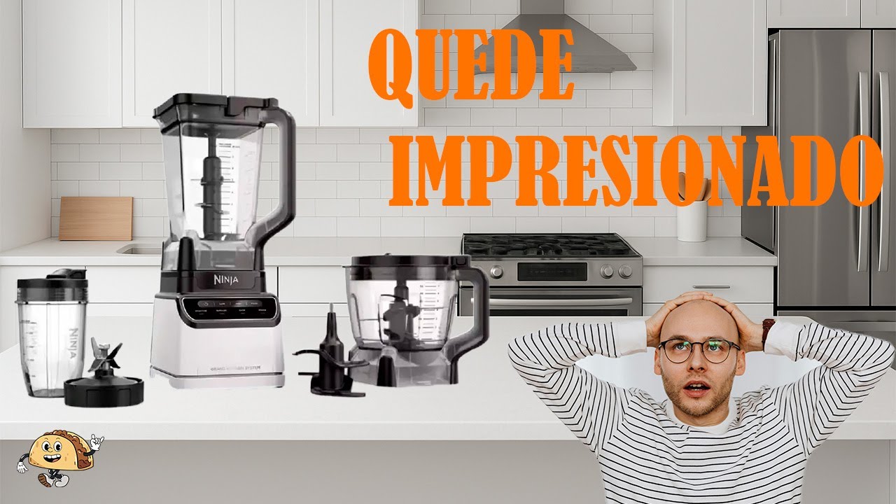 PROBANDO MI NUEVO NINJA  kitchen system