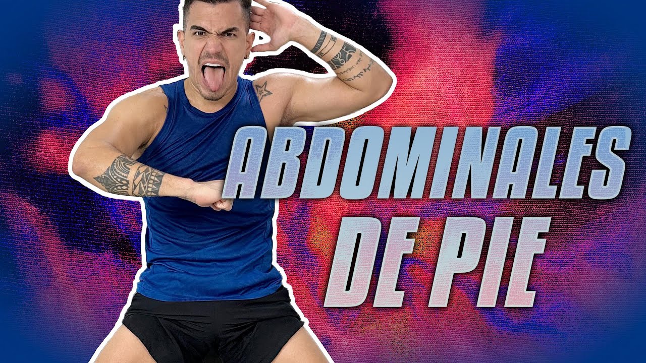 ABDOMINALES DE PIE | Cintura Fina y Vientre Plano | Ejercicios para abdomen y cintura