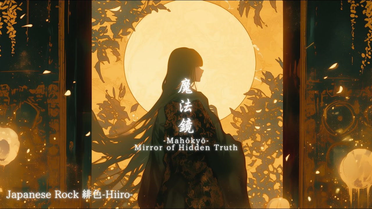 魔法鏡 -Mahōkyō-｜Mirror of Hidden Truth 【Japanese Rock 緋色 -Hiiro-】【music video】 【和風ロック】