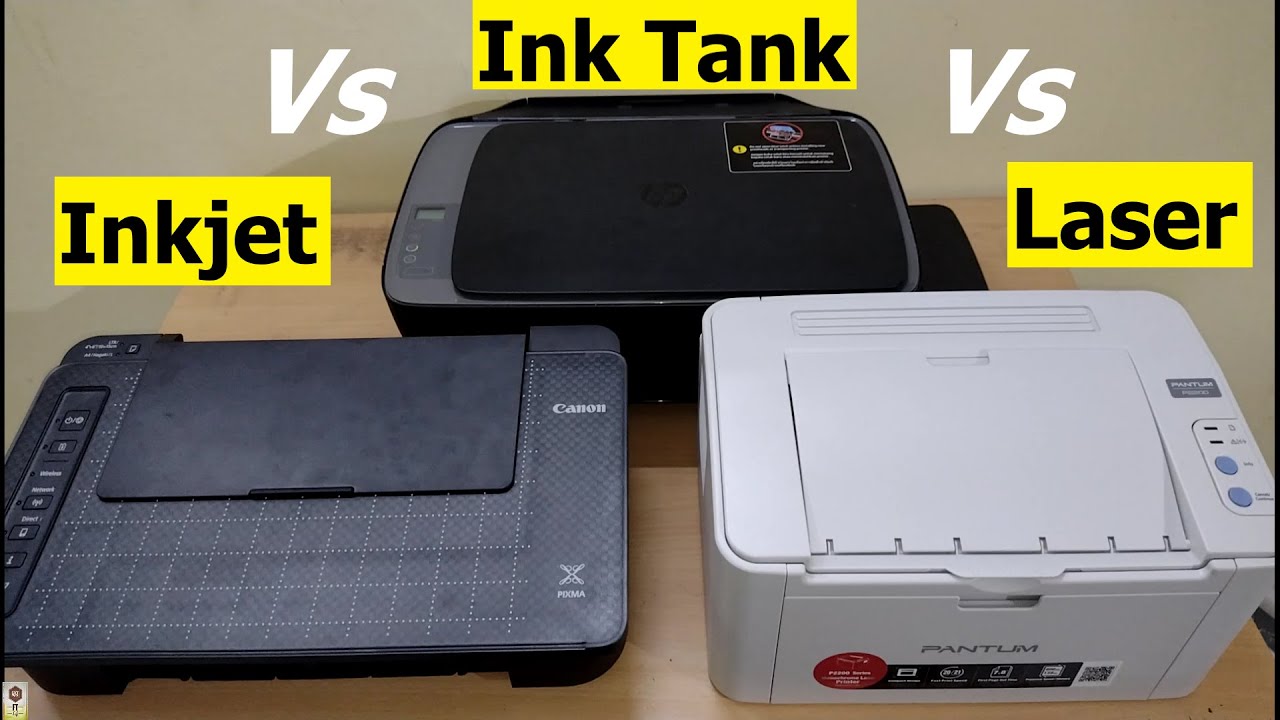 Inkjet vs Inktank vs Laser Printer | which printer to buy | Complete & detailed comparison #printers
