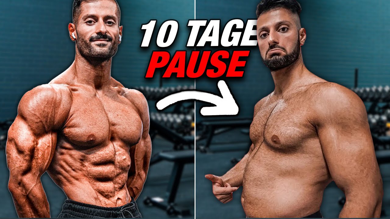 10 Tage Pause = -50% Muskeln?! Muskeln OHNE Training halten
