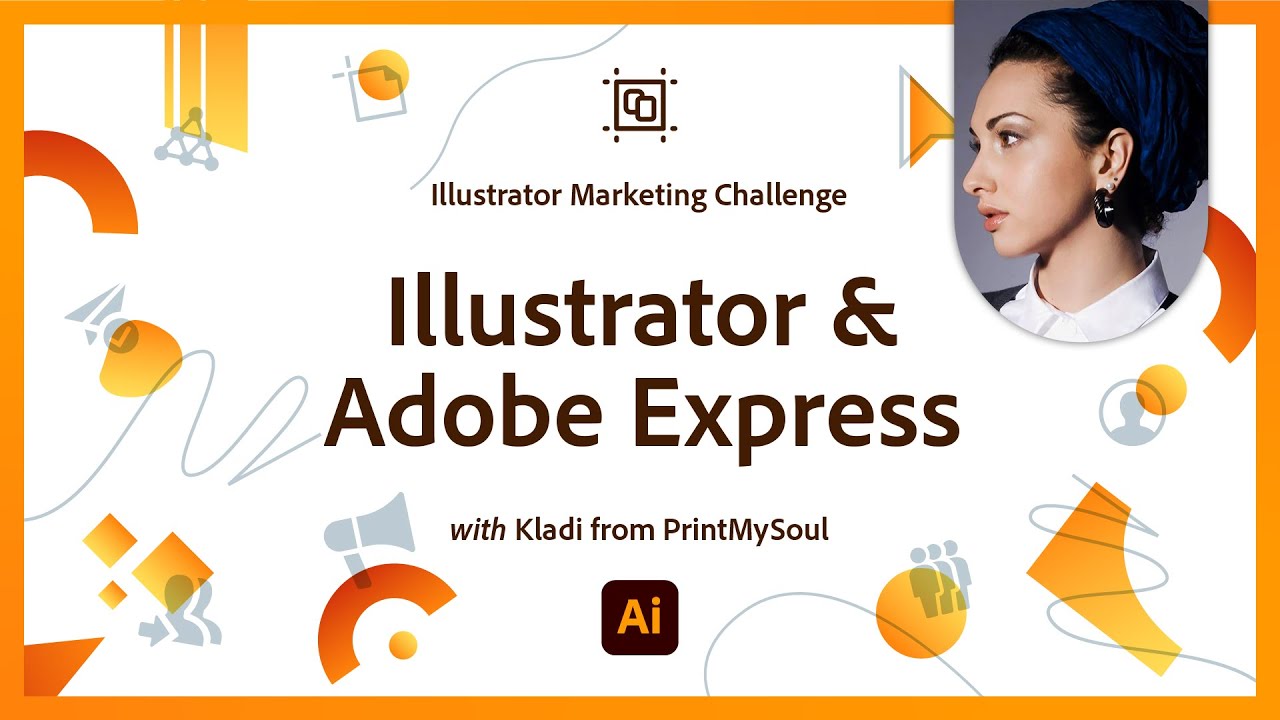 Animate Illustrator Files in Adobe Express | Illustrator Marketing Challenge