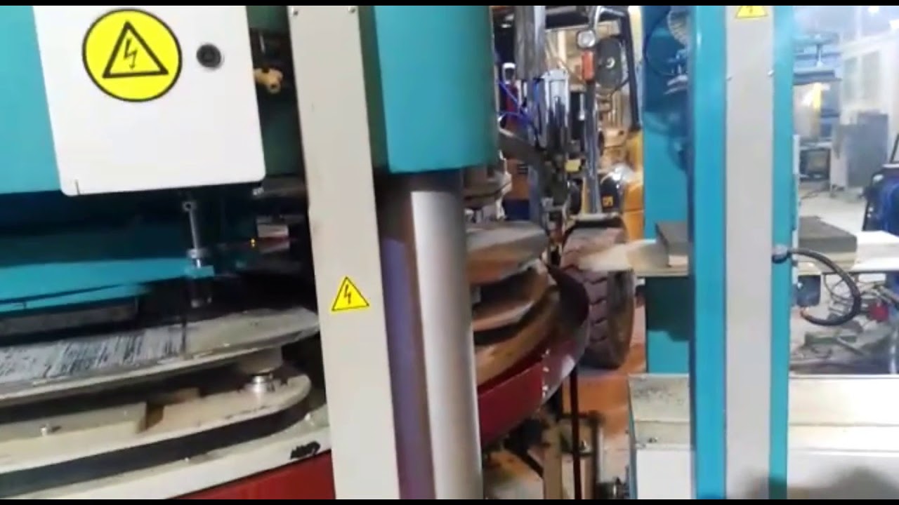 #AUTOMATIC #TERRAZZO #TILE #MANUFACTURING LINE 2019 طريقة صناعة البلاط الاوتوماتيكي