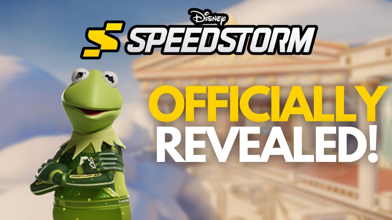 Kermit The Frog Has Been OFFICALLY REVEALED For Disney Speedstorm! (Unique Ability, Rarity, & MORE!)