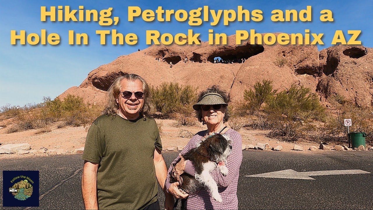 Hiking, Petroglyphs and a Hole In The Rock in Phoenix AZ