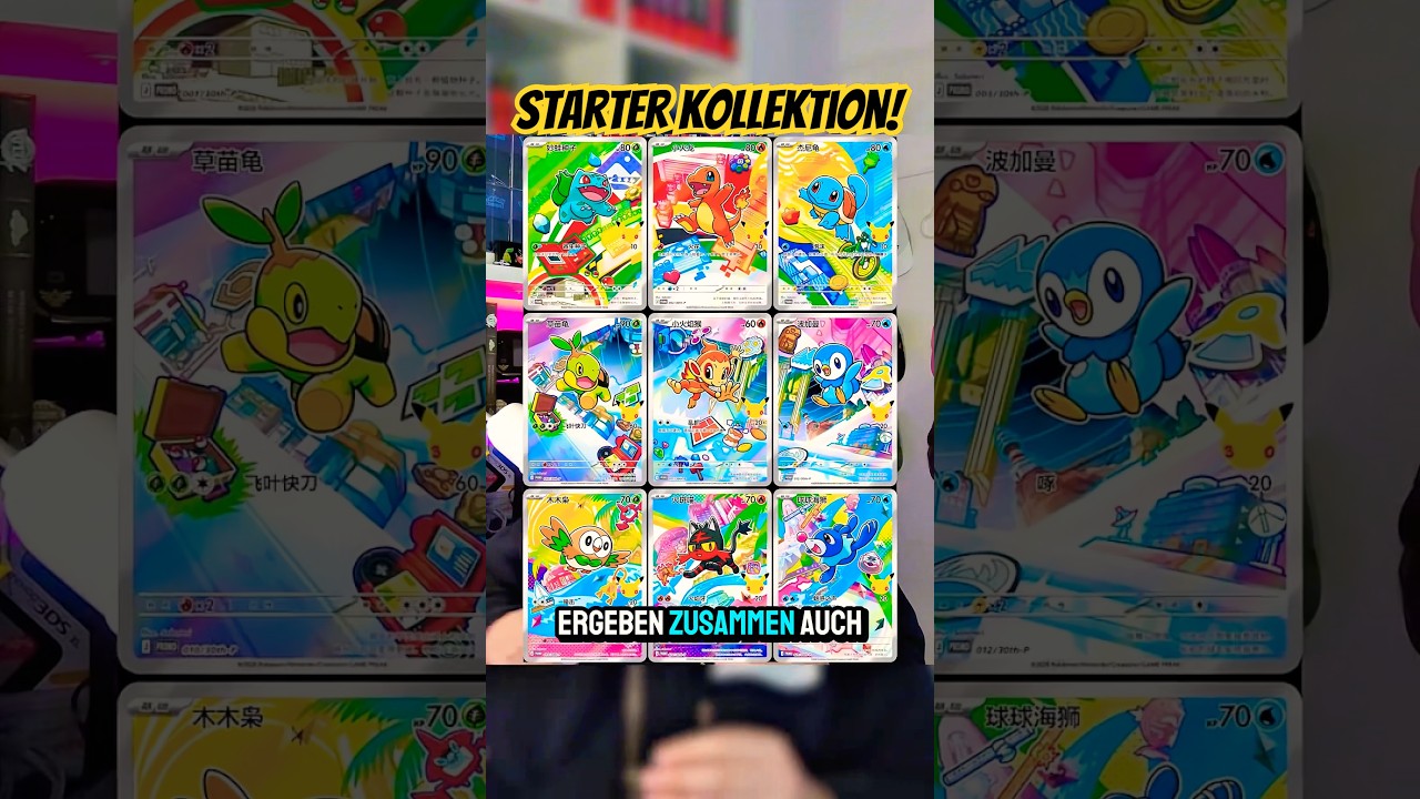 Die &bdquo;Erste Starter Kollektion&ldquo; wird wundersch&ouml;n 😍 #pokemon #pokemontcg