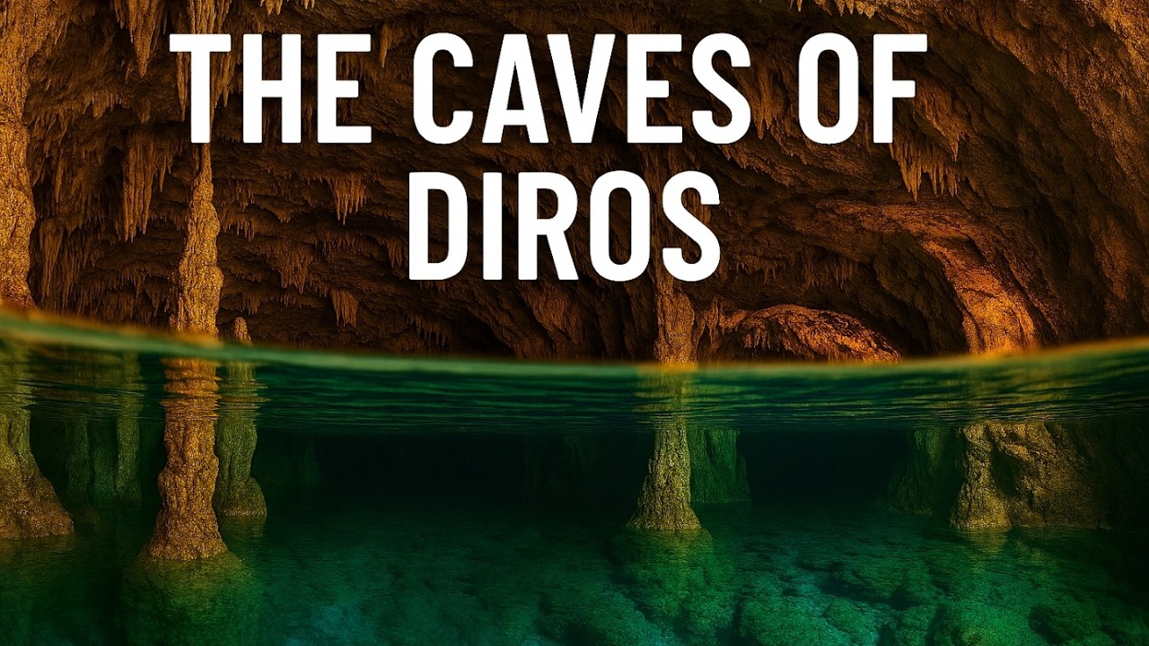 Diros Caves, Greece in 4K | Narrated Underground Boat Tour Experience