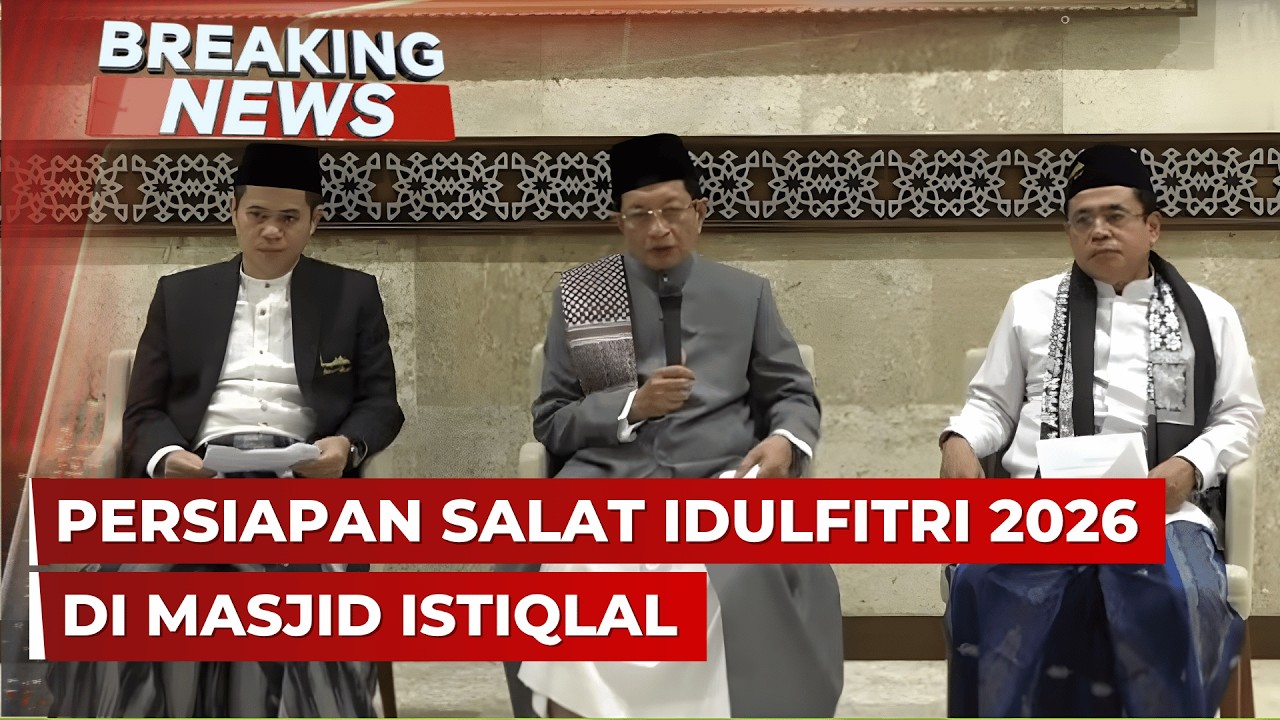 BREAKING NEWS - Imam Besar Masjid Istiqlal Nasaruddin Umar Bicara Persiapan Salat Idul Fitri