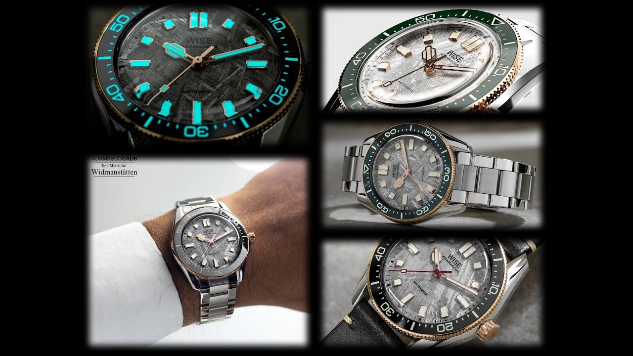 WISE Adamascus AD8M Meteorite Dial