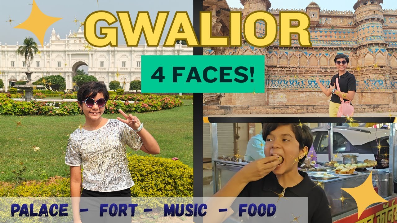 Gwalior in 48 Hours | Best Forts, Royal Palace & Famous Night Food 🇮🇳✨