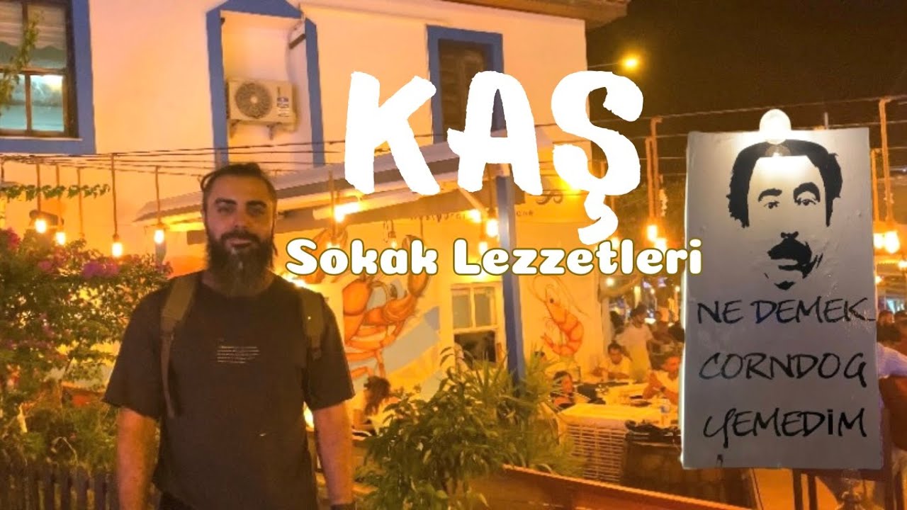 KAŞ SOKAK LEZZETLERİ / KAŞ'TA NEREDE NE YENİR? #kaş #antalya #sokaklezzeti