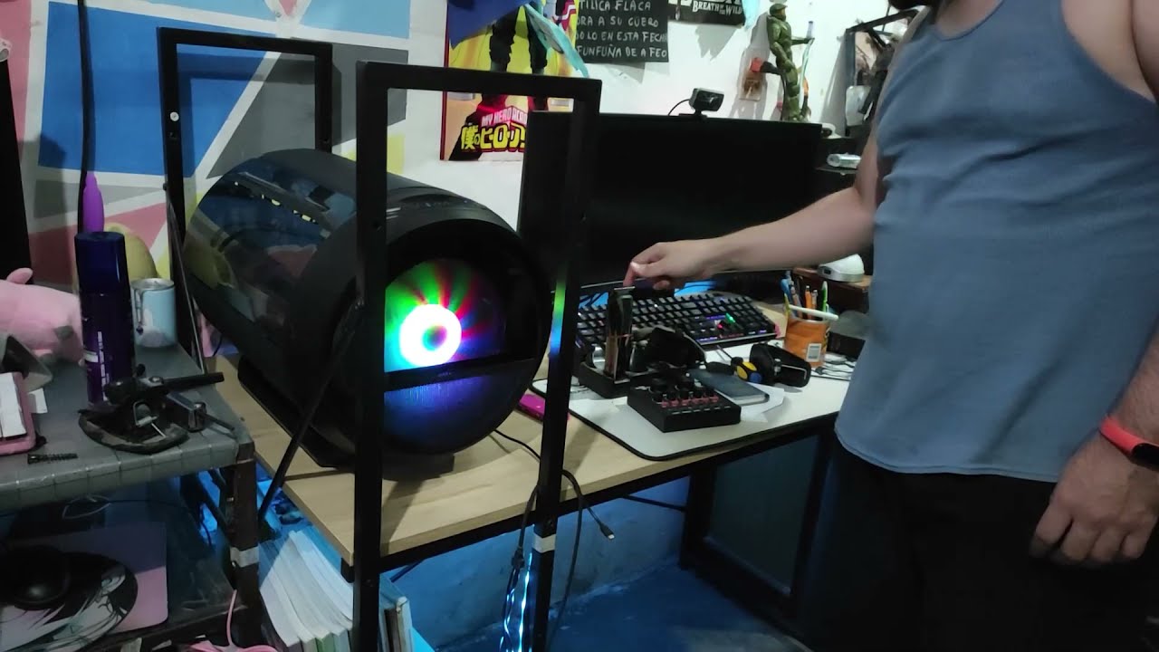 Como adaptamos una HP Pro Desk 600 G1 un Nuevo Gabinete y fuente de poder !