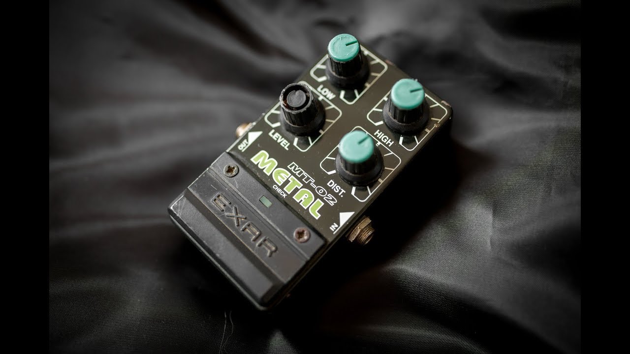 EXAR MT-02 METAL - Test Recenzja - Gitarowanie #41