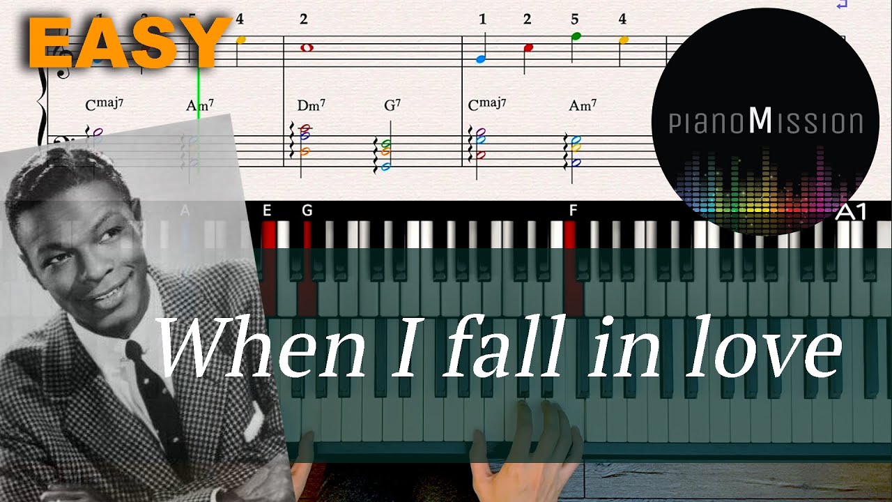 [Real Piano Tutorial] WHEN I FALL IN LOVE with music Follow-Up Tutorial