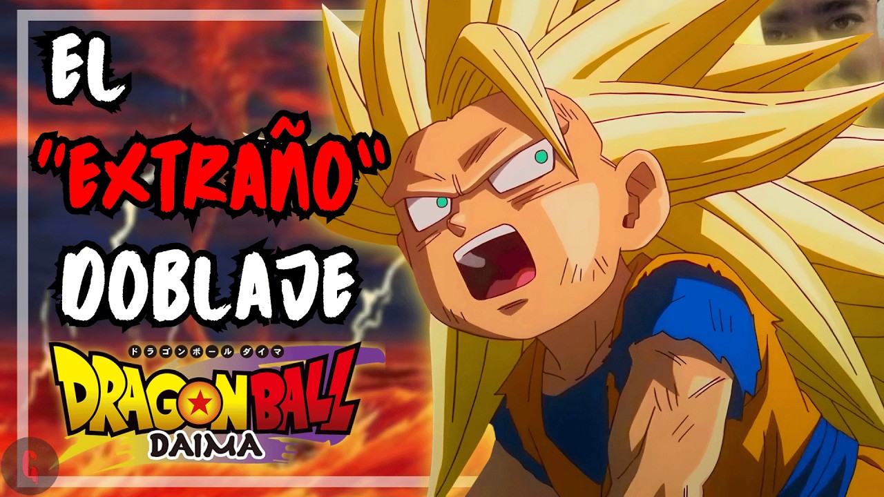 EL DOBLAJE de DRAGON BALL DAIMA es MUY EXTRAÑO...