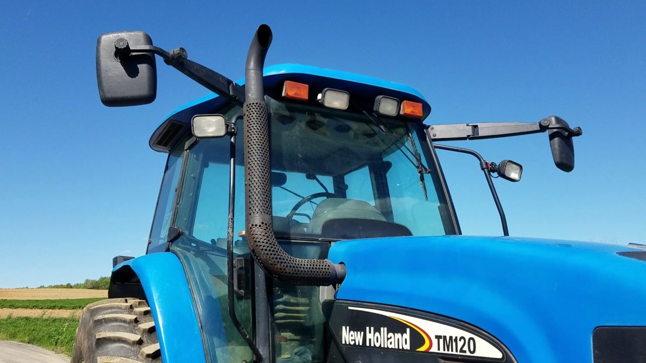 New Holland TM120 Ag Farm Tractor For Sale Walk-Around Inspection Video!