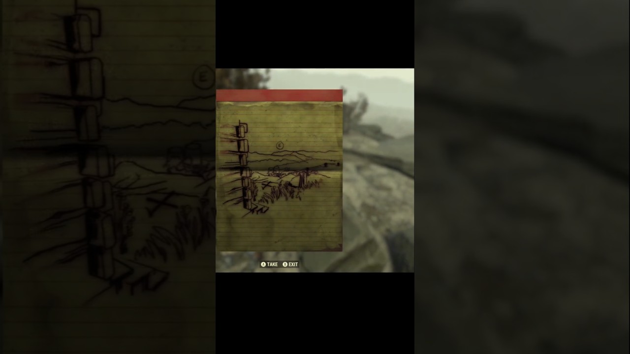 Fallout 76 - Mire Treasure Map 1
