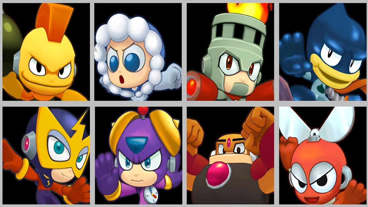 Megaman Powered Up - Boss Rush+Weaknesses 