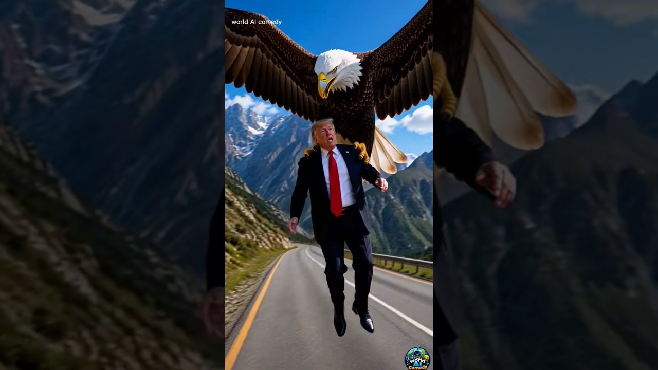 Chill threw Trump into the water 🤣🤣 #short #shorts #trump #putin #khamenei #comedy #funny