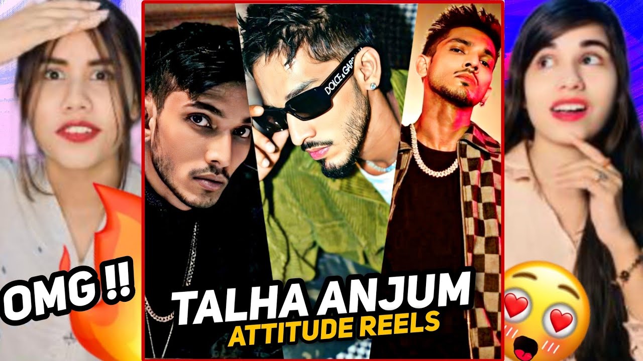 Kaun Talha? Talha Anjum Dangerous Attitude 💯 | Insta Trending Reels Reaction | Ashmah