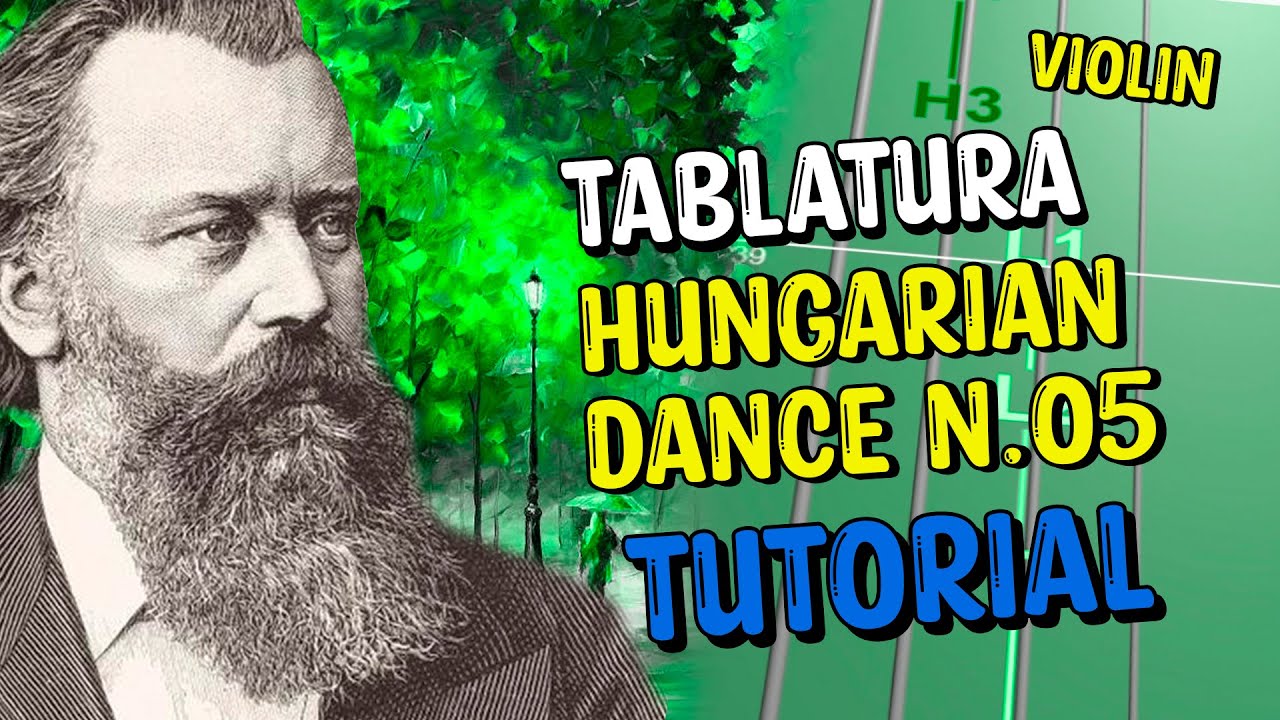 Hungarian Dance No.5 Violín Tutorial
