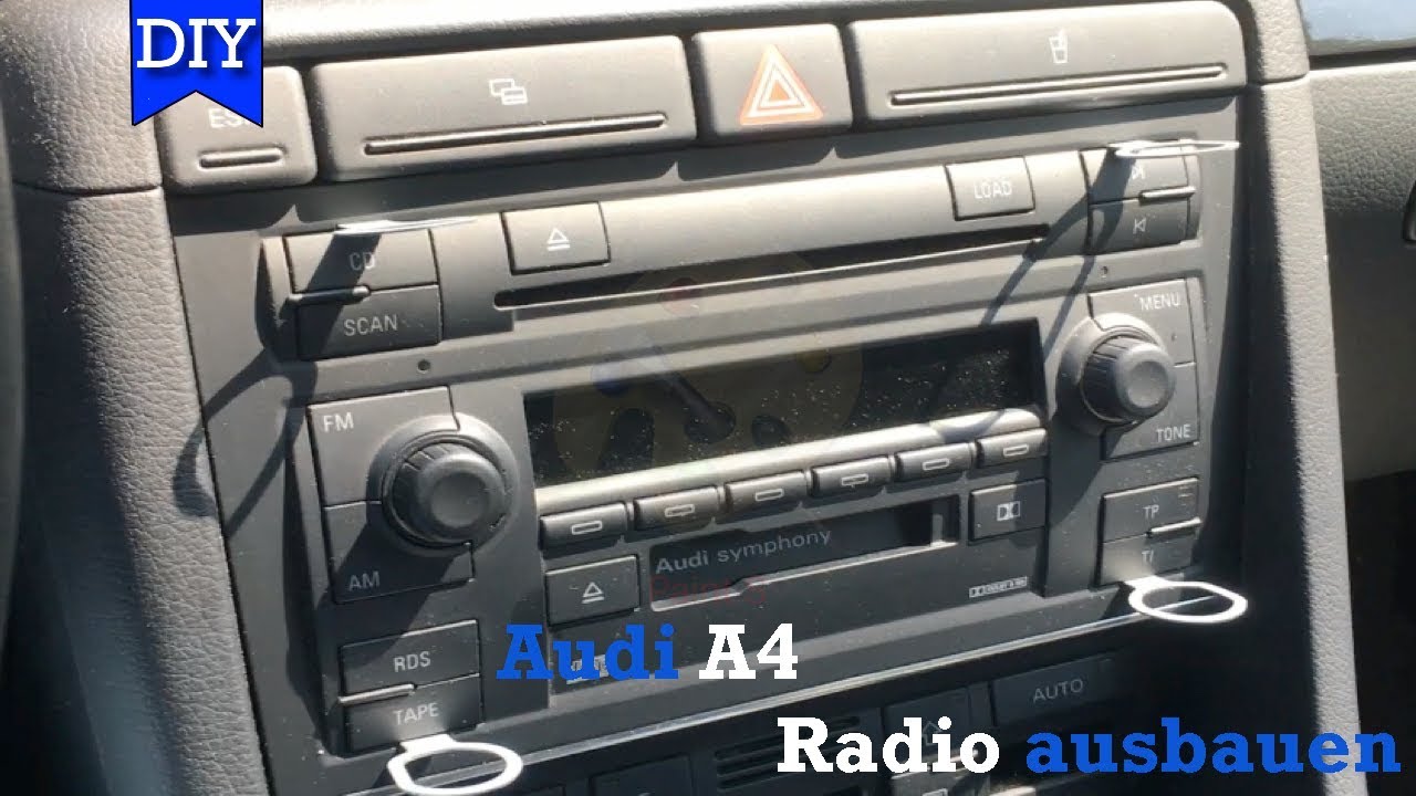 Audi A4 B6 Radio ausbauen / Teil1 Umbau auf RNS-E